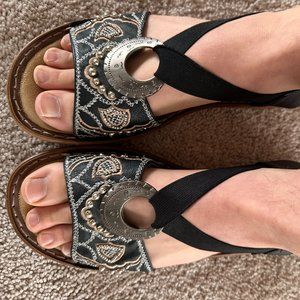 Vintage Style Rieker Flats